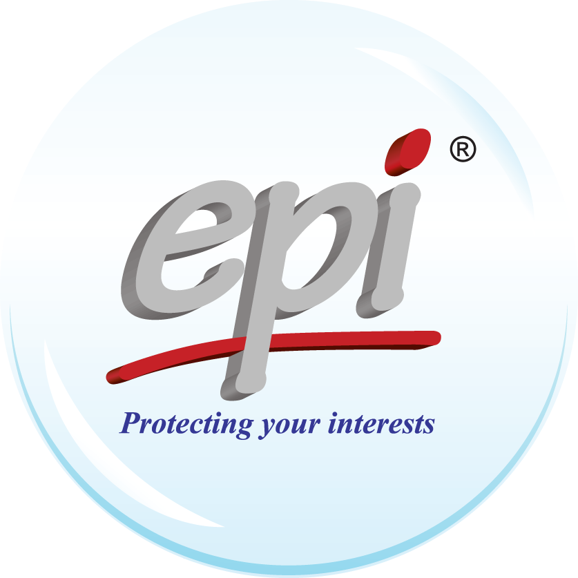 Logotipo oficial de EPI — Protecting your interests